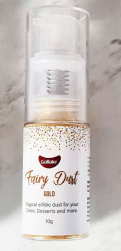 Edible Fairy Dust Glitter - Gold - Click Image to Close